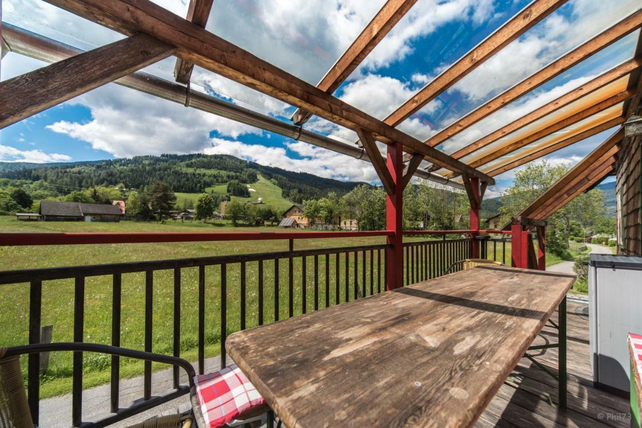 Villa Haus Steinhof Sankt Lorenzen ob Murau Exterior foto